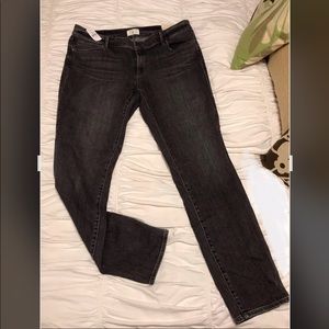 LOFT Lou & Grey skinny grey jeans - size 32/14